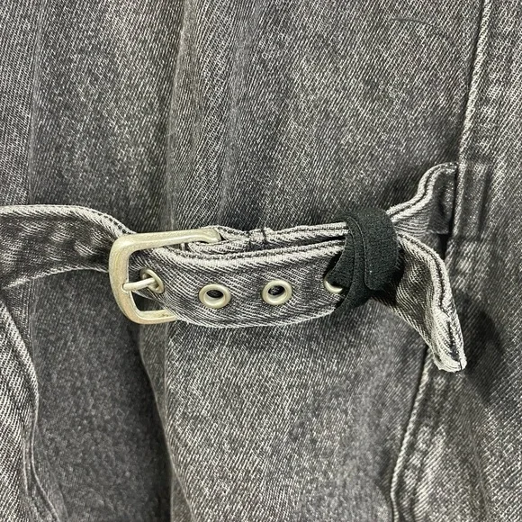 Levi’s Black Jean Dress Large Women’s - Picture 2 of 7